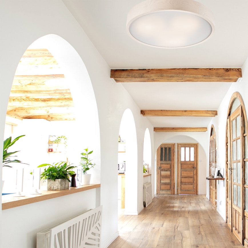 Потолочний світильник 3xE27/60W/230V сосна