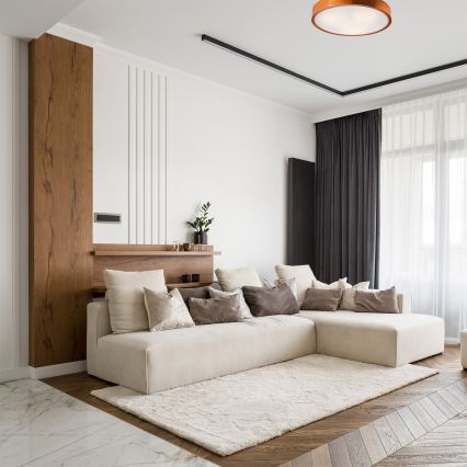 Потолочний світильник 3xE27/60W/230V сосна