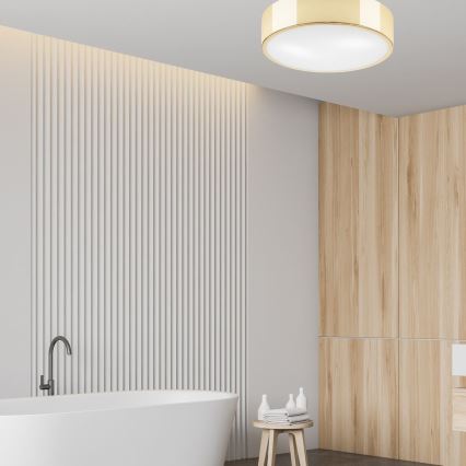 Потолочний світильник DANTE 2xE27/60W/230V діаметром 36 см золотистий