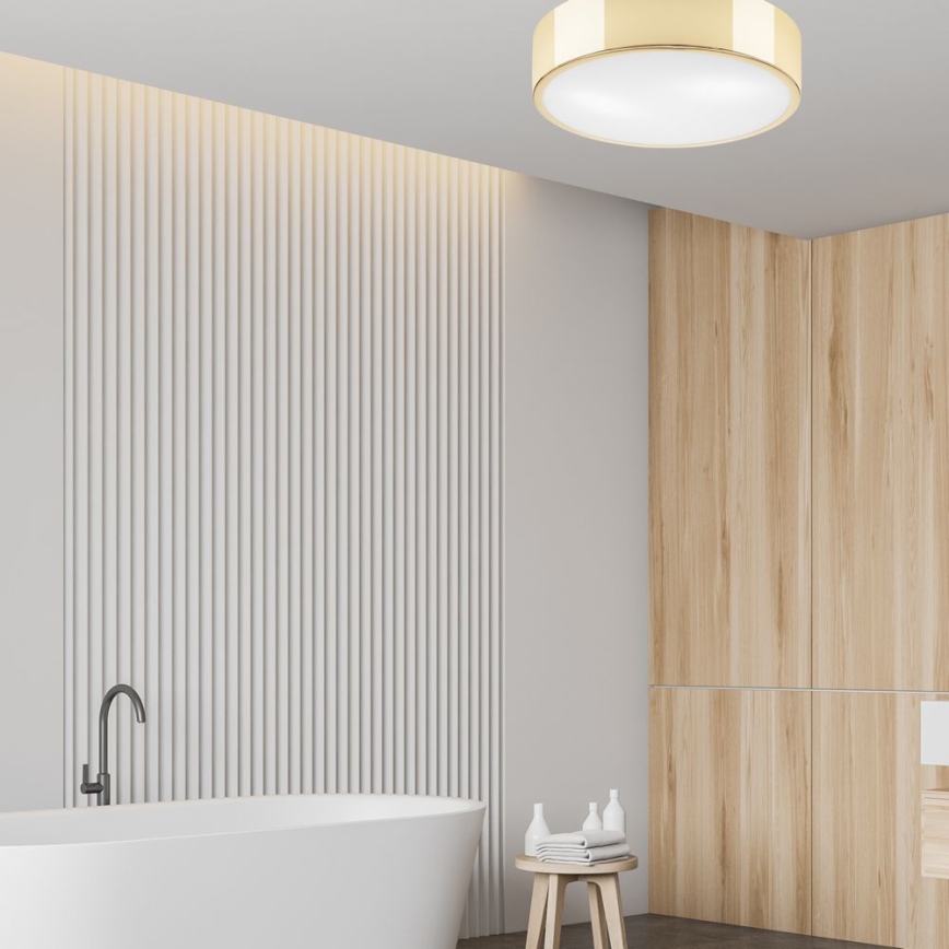 Потолочний світильник DANTE 2xE27/60W/230V діаметром 36 см золотистий