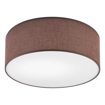 Потолочний світильник SIRJA 1xE27/60W/230V діаметром 35 см коричневий