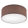 Потолочний світильник SIRJA 1xE27/60W/230V діаметром 35 см коричневий
