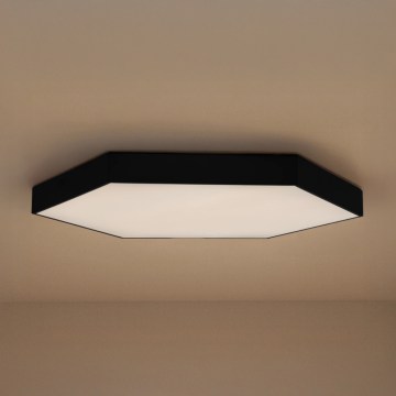 Потолочный LED-светильник 200 Вт/230 В, 3000/4000/6500 К, диаметр 100 см, чёрный
