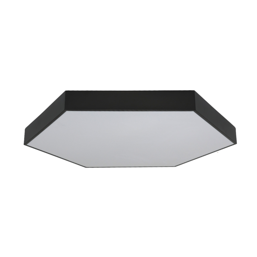 Потолочный LED-светильник 200 Вт/230 В, 3000/4000/6500 К, диаметр 100 см, чёрный