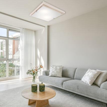 Потолочный светильник 1xE27/60W/230V бук