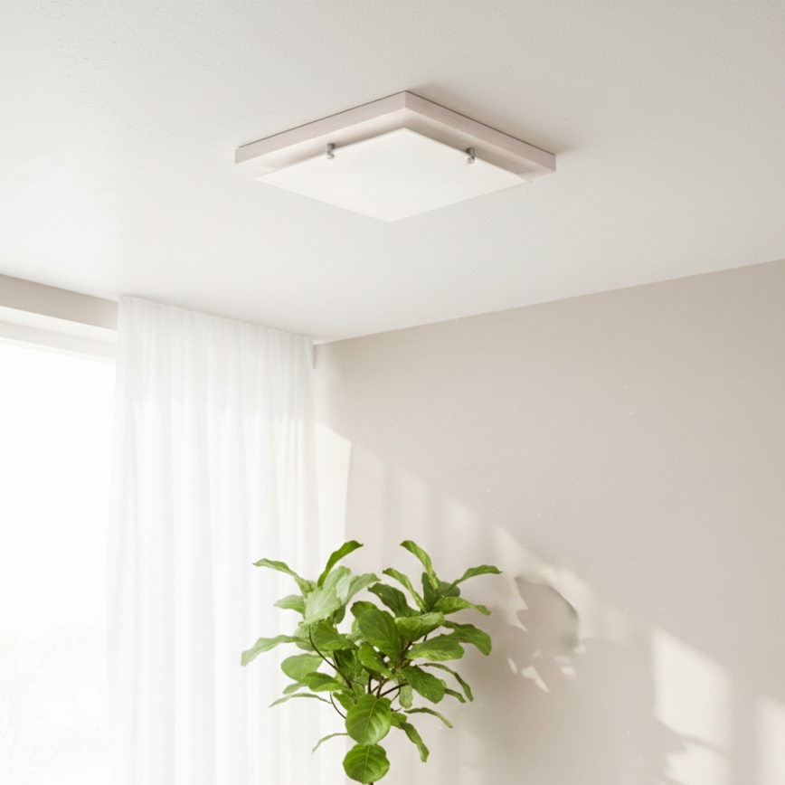 Потолочный светильник 1xE27/60W/230V бук