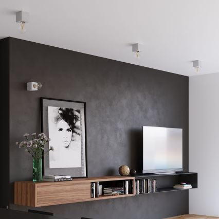 Потолочный светильник ABEL 1xE27/60W/230V бетон