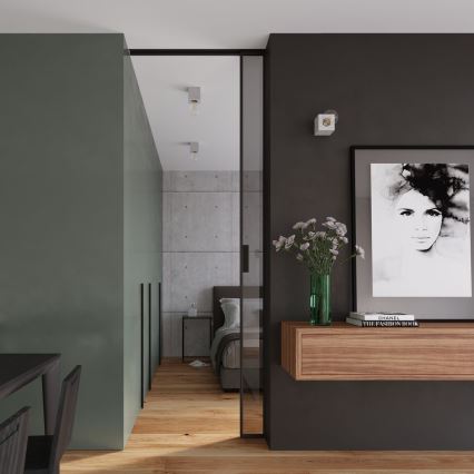 Потолочный светильник ABEL 1xE27/60W/230V бетон