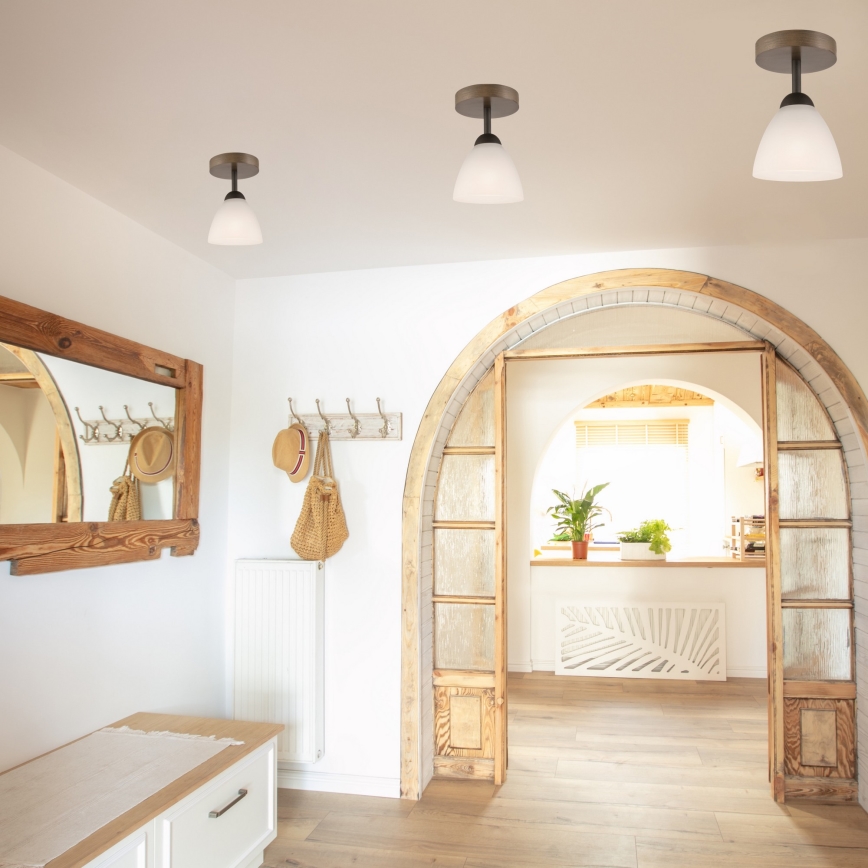 Потолочная люстра ADRIANO 1xE27/60W/230V бук