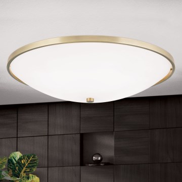 Потолочный светильник AIDA 5xE27/60W/230V диаметр 56,5 см латунь