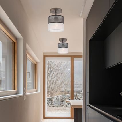 Накладная люстра ANDREA 1xE27/60W/230V бук