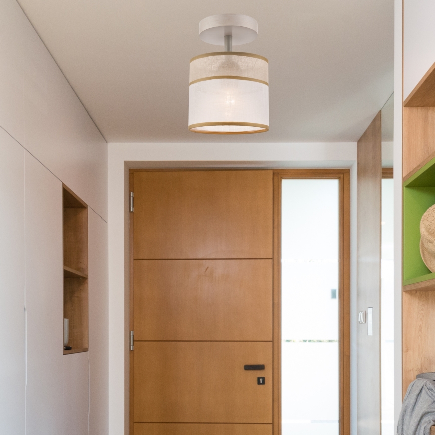 Накладная люстра ANDREA 1xE27/60W/230V бук