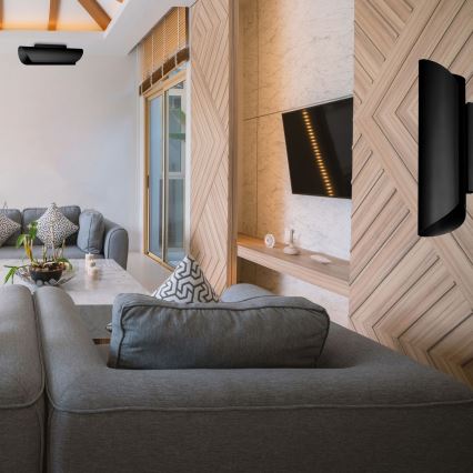 Потолочный светильник BARBOS 2xG9/8W/230V черная