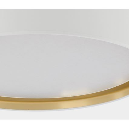 Потолочный светильник BILBAO 4xE27/15W/230V ⌀ 60 см белый/золотой