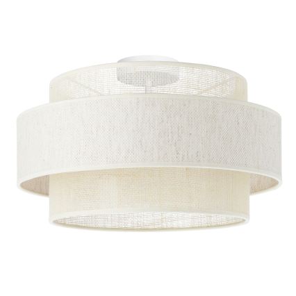 Потолочный светильник BOHO 1xE27/60W/230V Ø 40 см кремовый/джут