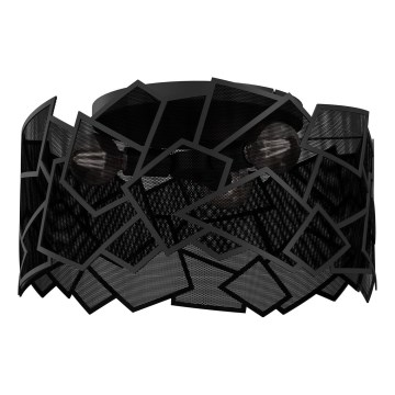 Потолочный светильник CAMO 3xE27/15W/230V черная