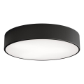 Потолочный светильник CLEO с датчиками движения и сумерек 3xE27/24W/230V, диаметр 40 см, черный