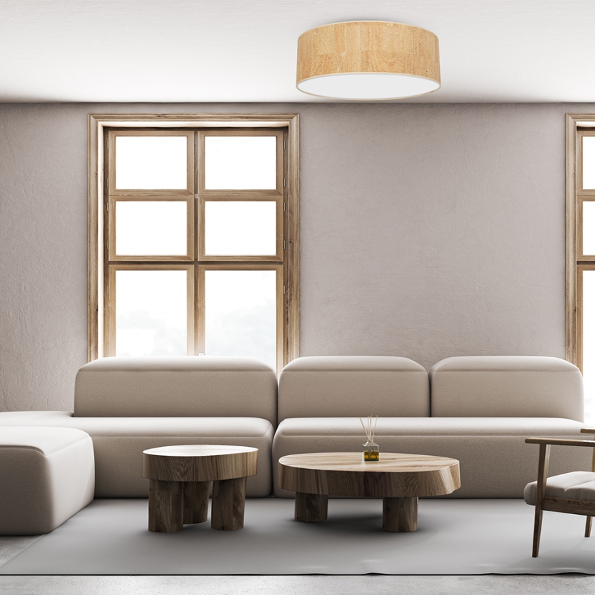 Потолочный светильник CORK 3xE27/60W/230V