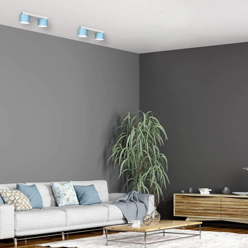 Потолочный светильник DIXIE 2xGX53/11W/230V голубой