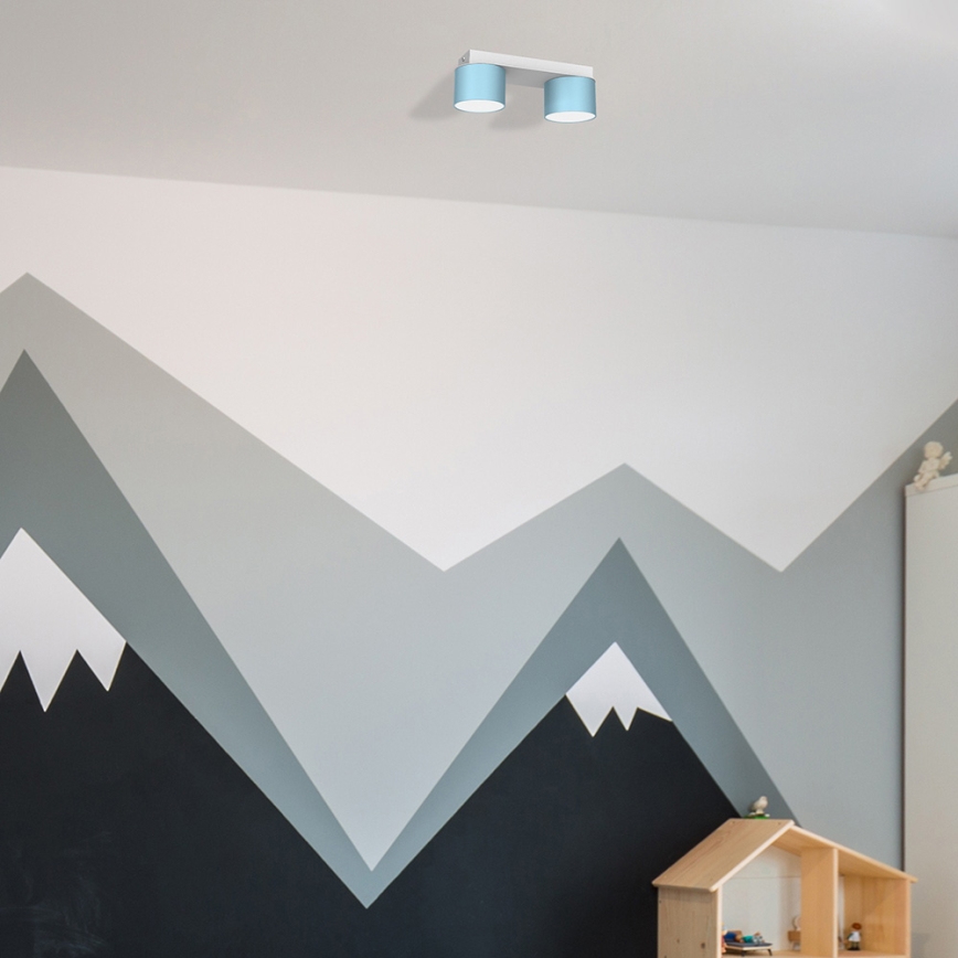 Потолочный светильник DIXIE 2xGX53/11W/230V голубой