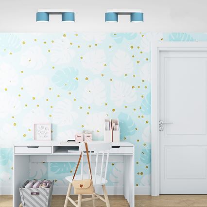 Потолочный светильник DIXIE 2xGX53/11W/230V голубой