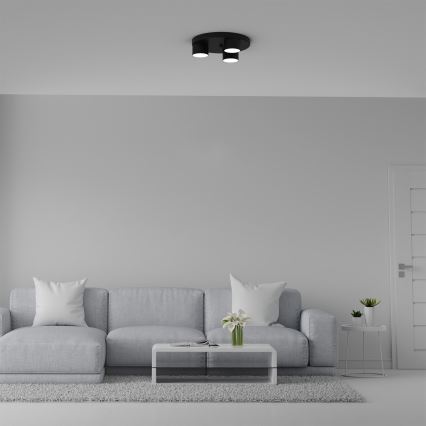 Потолочный светильник DIXIE 3xGX53/11W/230V черный