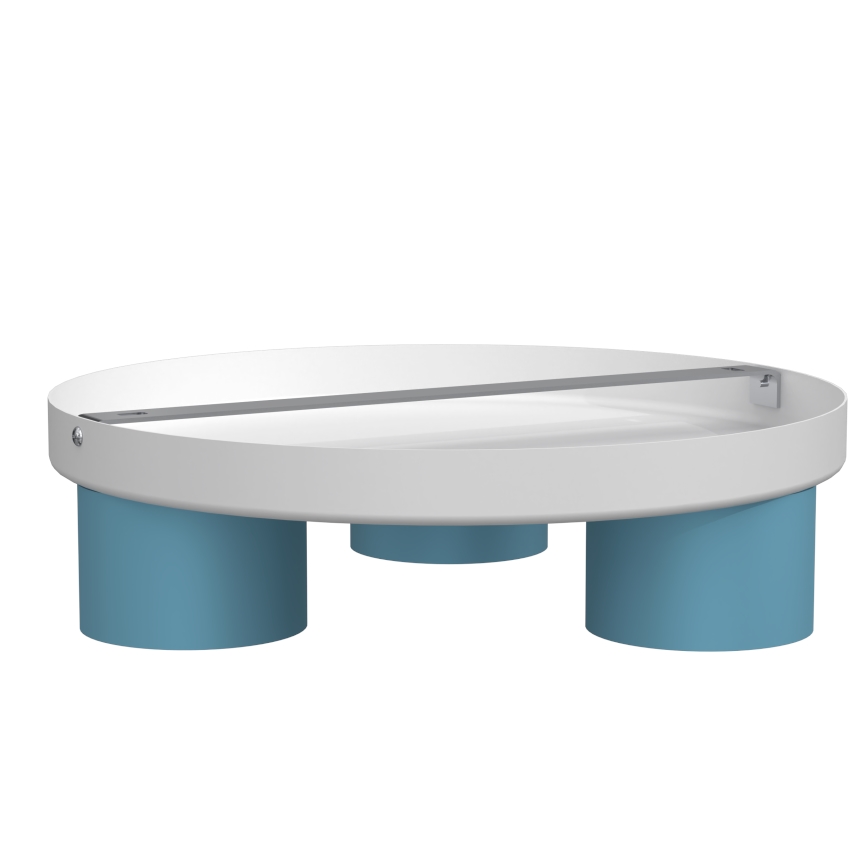 Потолочный светильник DIXIE 3xGX53/11W/230V голубой