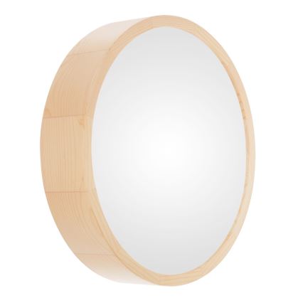 Потолочный светильник для ванной комнаты CLEO 2xE27/24W/230V IP54 диаметр 27,5 см сосна