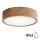 Потолочный светильник для ванной комнаты CLEO 3xE27/24W/230V IP54 диаметр 37,5 см дуб