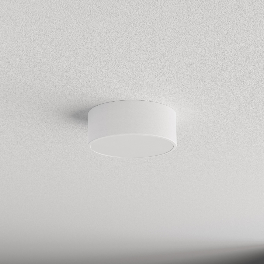 Потолочный светильник для ванной комнаты с датчиком CLEO 1xE27/24W/230V Ø 20 см IP54 белый