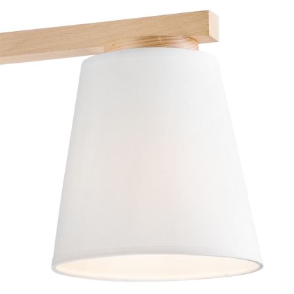 Потолочная люстра ELLIE 3xE27/60W/230V бук