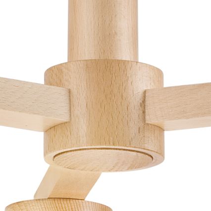 Потолочная люстра ELLIE 3xE27/60W/230V бук