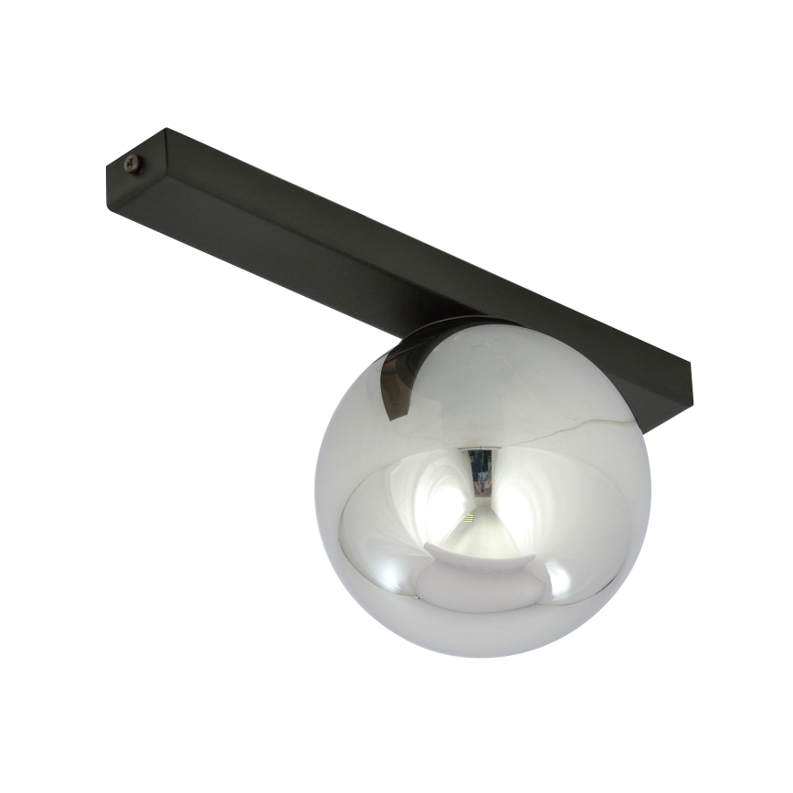 Потолочный светильник FIT 1xE14/10W/230V черный/серый