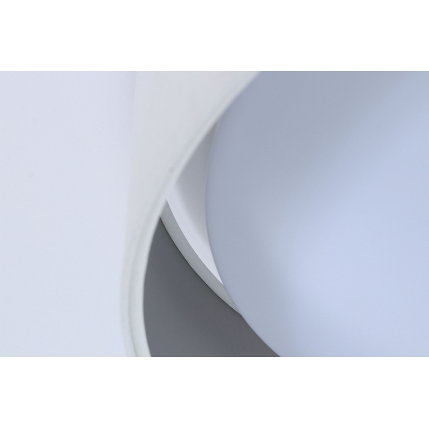 Светодиодный потолочный светильник GALAXY LED/24W/230V диаметр 44 см белый/серебристый