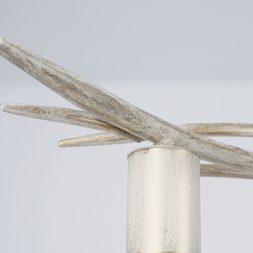 Потолочный светильник GARNISH 4xE27/15W/230V белый/патина