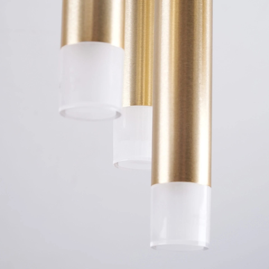 Потолочный светильник GLAM 9xG9/8W/230V золотистый