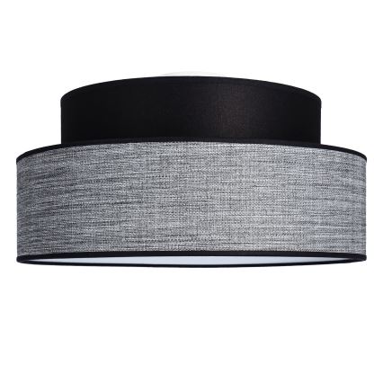 Потолочный светильник GRACE 1xE27/60W/230V черный/серый