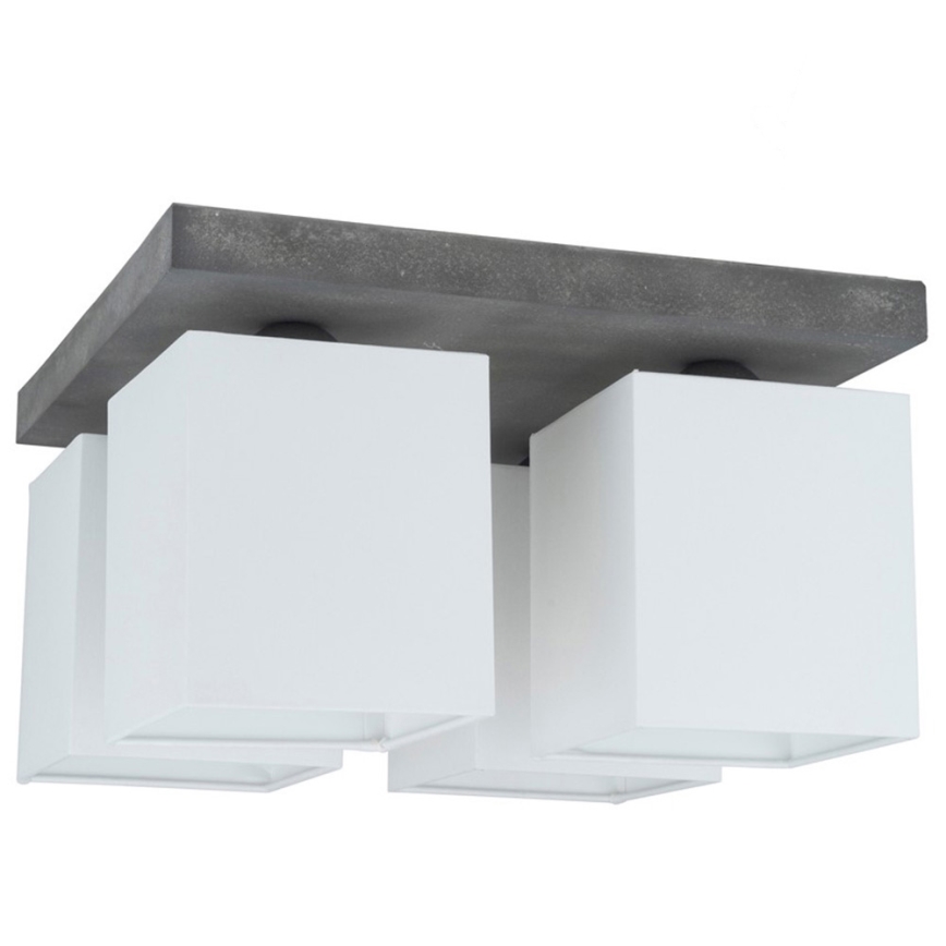 Потолочный светильник GREAT 4xE27/25W/230V бетон