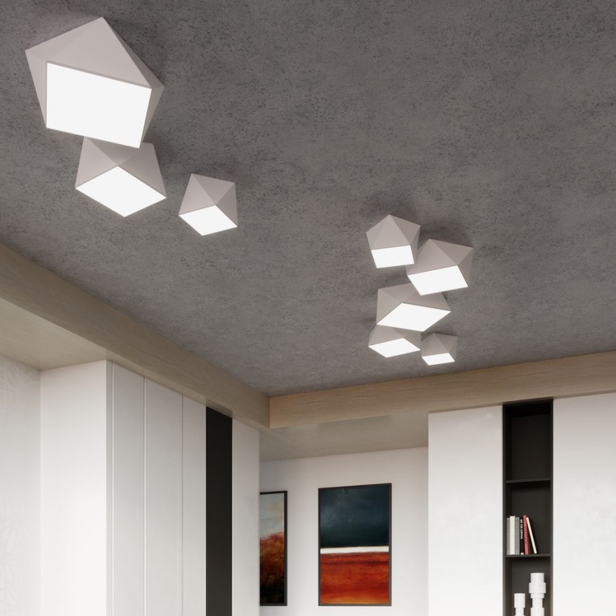 Потолочный светильник HEXA 2xE27/60W/230V белый