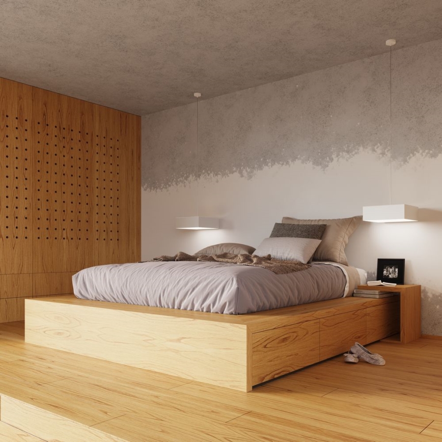 Потолочный светильник HORUS 4xE27/60W/230V белый