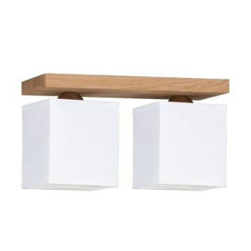 Потолочный светильник INGER 2xE27/25W/230V дуб