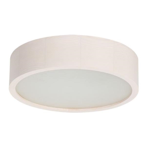 Потолочный светильник JASMIN 1xE27/20W/230V диаметр 27,5 см белый дуб