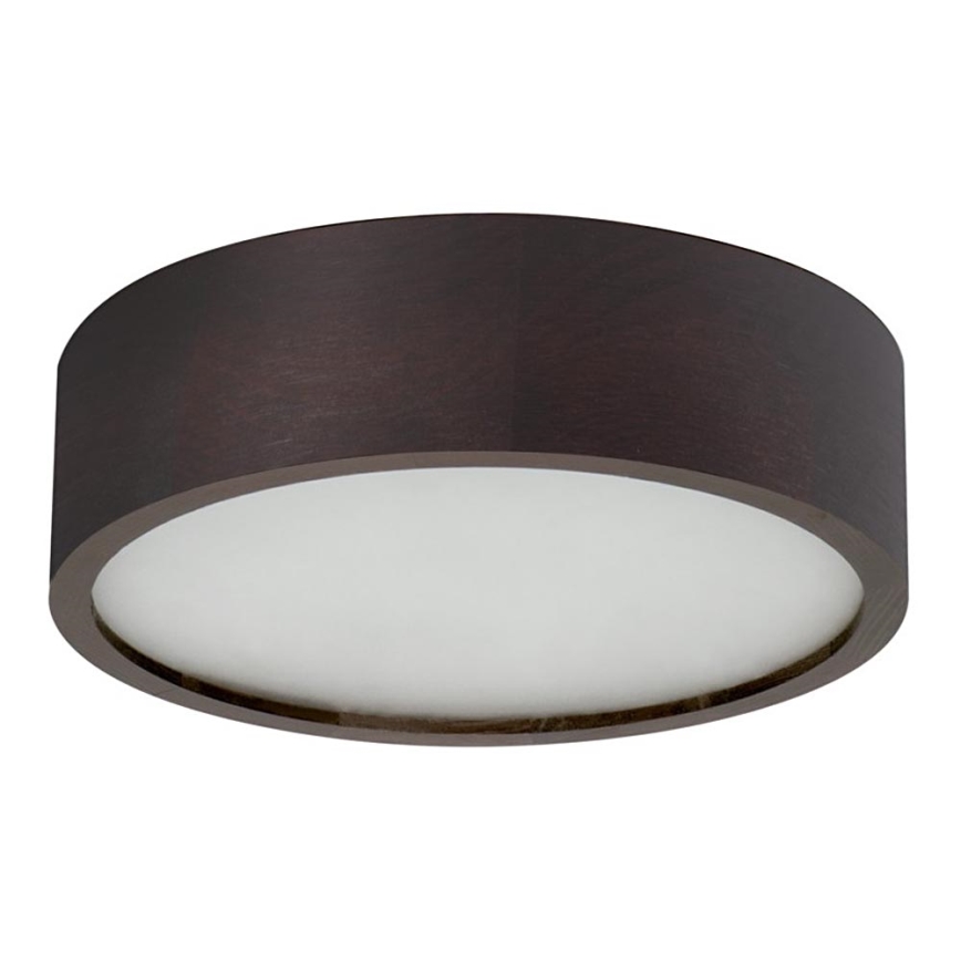 Потолочный светильник JASMIN 1xE27/20W/230V сосна диаметр 27,5 см венге