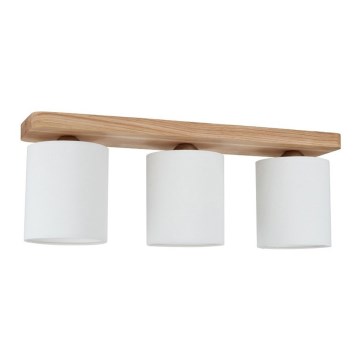 Потолочный светильник JENTA 3xE27/25W/230V дуб