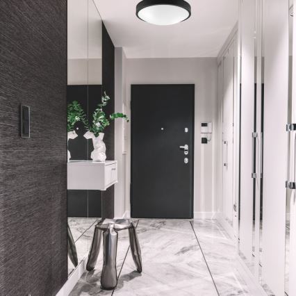 Потолочный светильник JONAS 2xE27/60W/230V диаметр 36 см черный