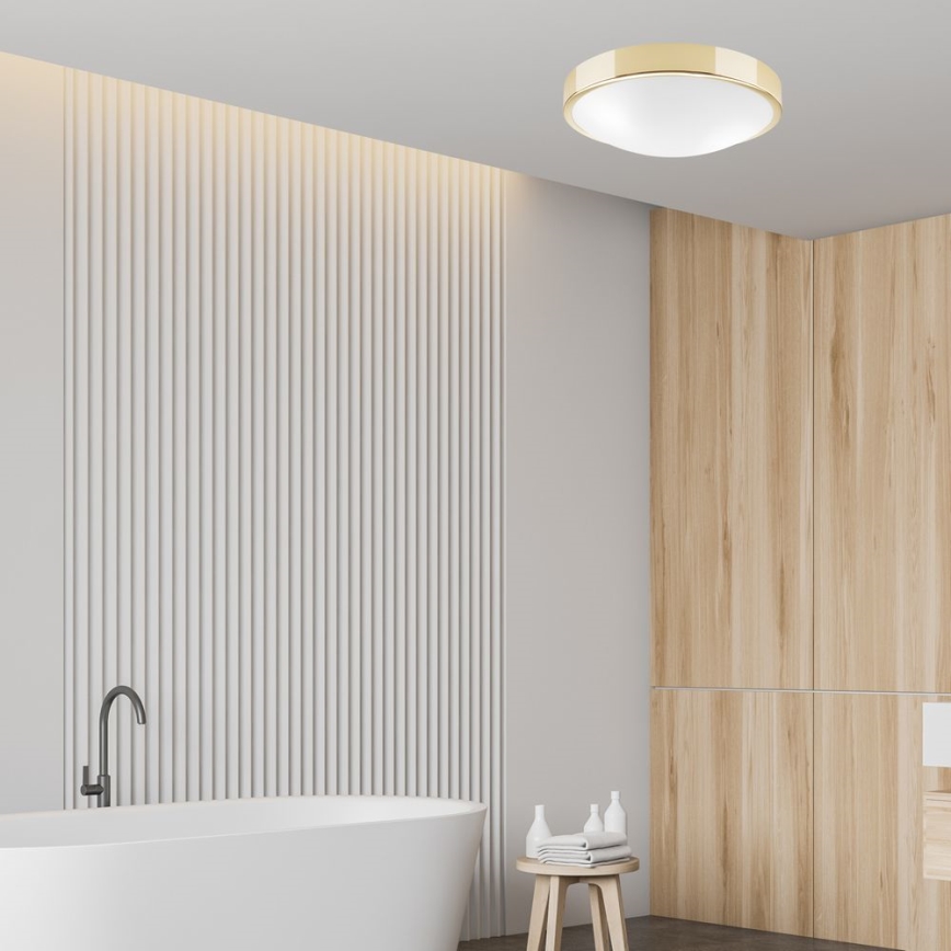 Потолочный светильник JONAS 2xE27/60W/230V диаметр 36 см золотой