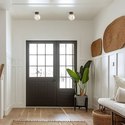 Потолочный светильник LAVA 1xG9/8W/230V бронзовый/дымчато-бежевый