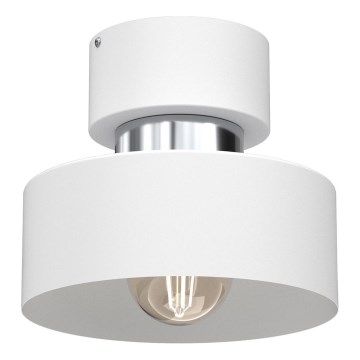 Потолочный светильник MARTI 1xE27/15W/230V белый/блестящий хром