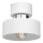 Потолочный светильник MARTI 1xE27/15W/230V белый/блестящий хром