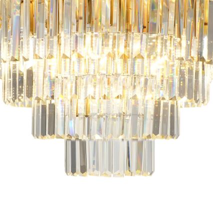 Потолочный светильник MILANO 9xE14/40W/230V золотистый